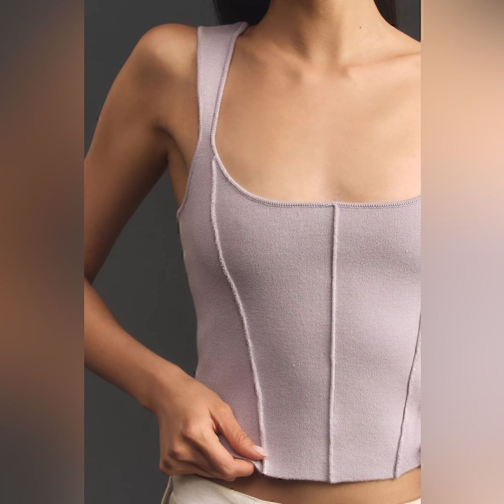 Anthropologie Lavender Tank Top
